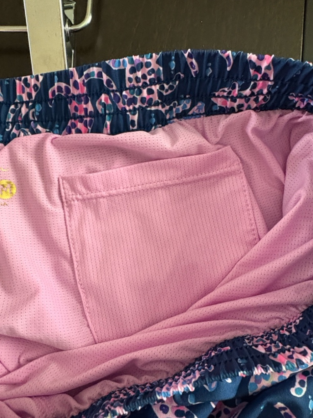 Lilly Pulitzer Ocean Trail Shorts in "On the Catwalk" - Picture 5 of 9